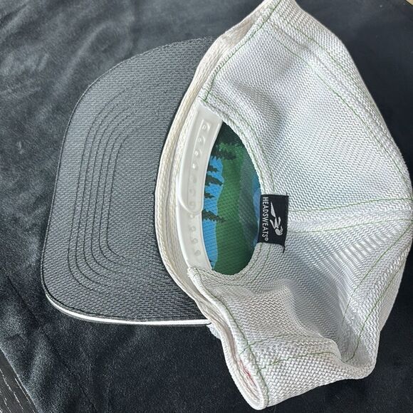 Headsweats snap back baseball cap trucker have a good hike Sasquatch hat - Picture 2 of 3